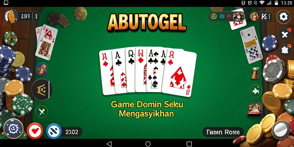 Tampilan gameplay seru dan menyenangkan di ABUTOGEL.