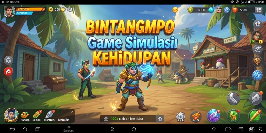 Tangkapan layar gameplay BINTANGMPO yang menarik dan interaktif.
