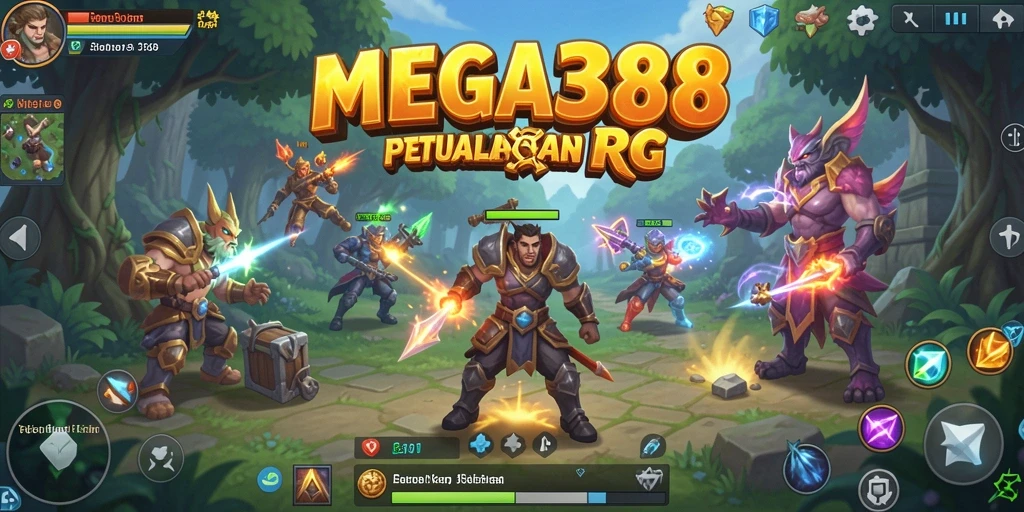 Tampilan gameplay MEGA388 yang mendebarkan di dunia RPG.