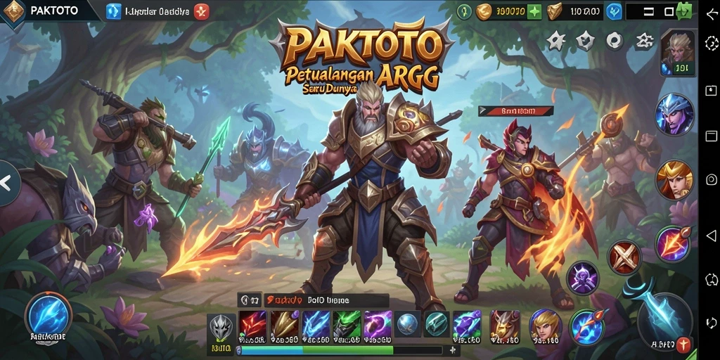 Gameplay mendebarkan di dunia fantasi PAKTOTO.