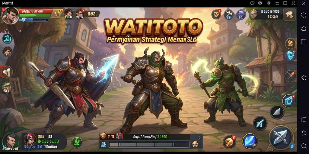 Tampilan gameplay WATITOTO yang menarik dan penuh strategi.